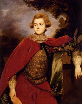 Joshua Reynolds : Portrait Of Lord Robert Spencer